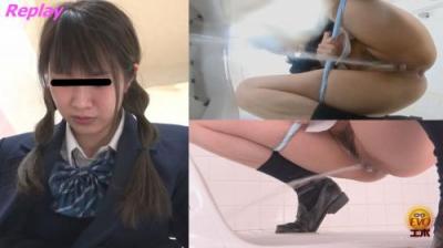 和式トイレ隠撮 尿力強めの女子校生限定!!便器ブチ当たりおしっこ