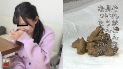 数日間に渡る密着撮影&自画撮り 岡本さやかちゃんの自宅うんこ2