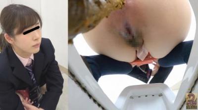 5カメWフルショット 便秘女学生大放屁大便2
