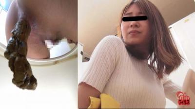 高所で気張る女たち 下から見上げる落下うんこ ぴーぴんぐカフェトイレ おまる座りでウンチする女たち STAYHOME ENEMA おウチでな