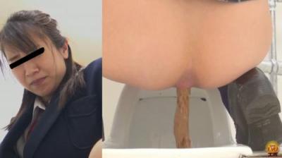 女子校トイレ隠撮 がんばり糞ばり健康うんこ