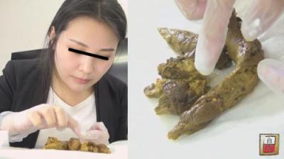 自画撮り投稿 解体糞書②～女の子に自分のウンコを解体してもらいました。～