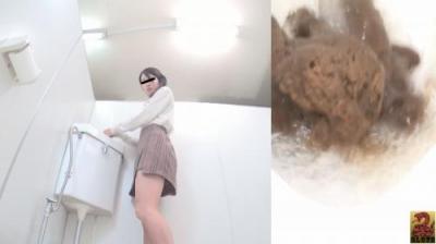 6カメ直下フルショット 極大肛門大放屁大便